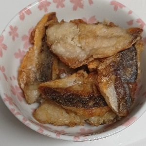 骨までポリポリ食べられる！ほっけの竜田揚げ